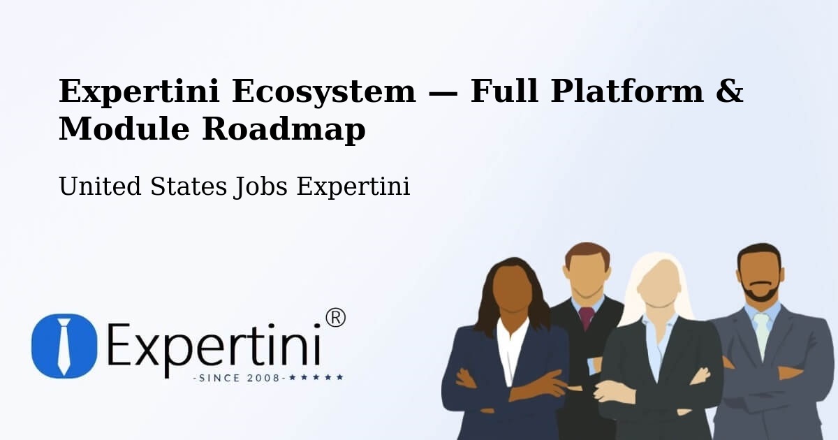 Expertini Ecosystem — Full Platform & Module Roadmap – Queens County